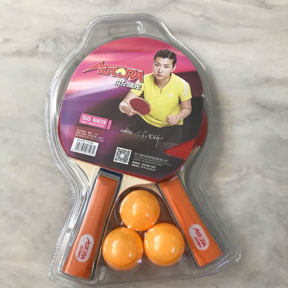 🏓 New! Ping Pong Rackets and Balls Table Tennis - Picture 3 of 6